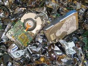 recycled hard drives